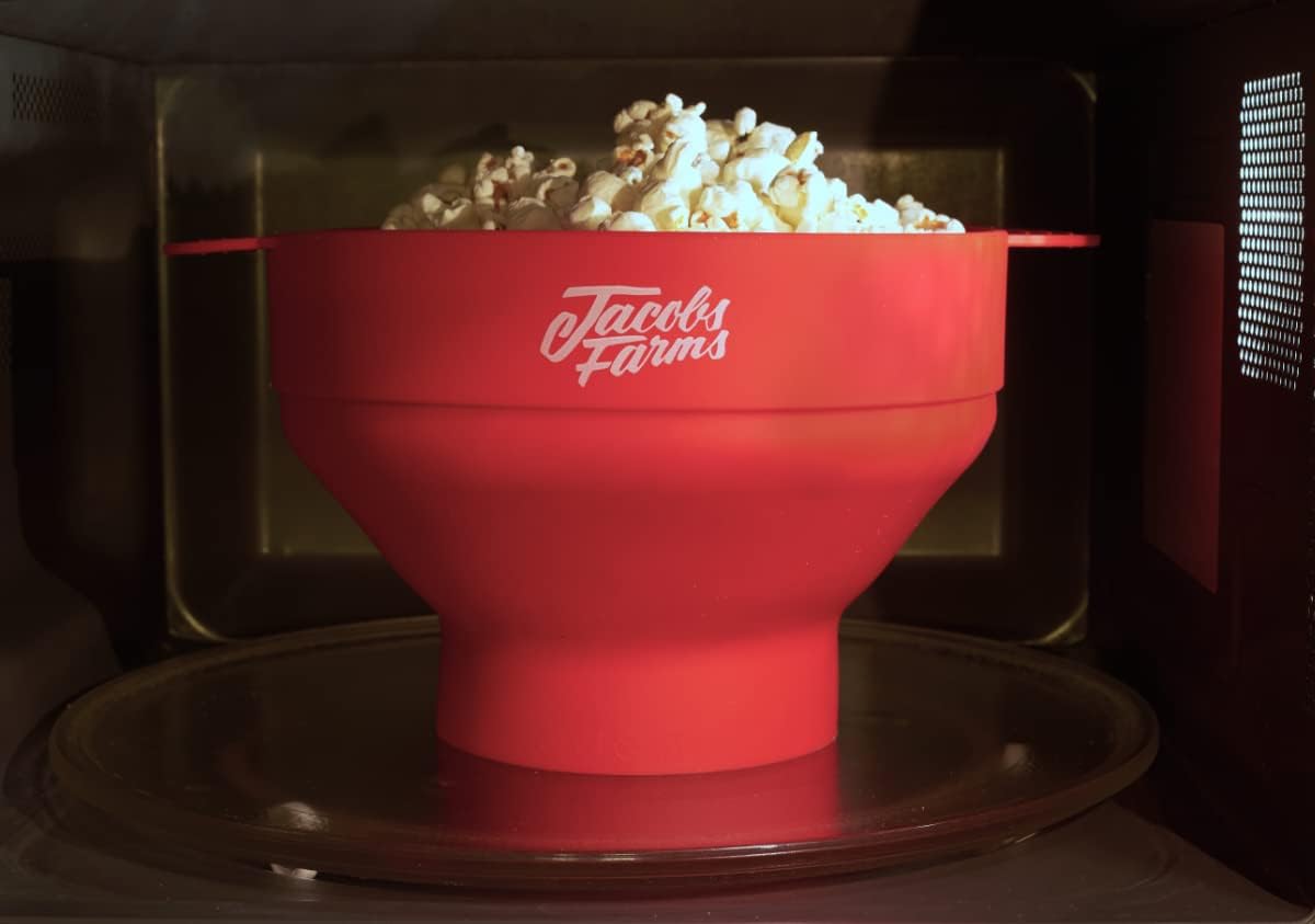 Jacobs Farms Silicone Popcorn Popper