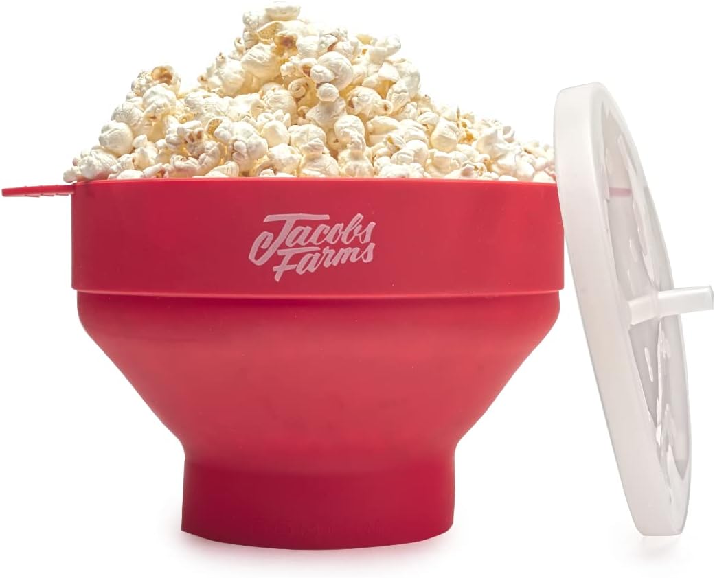 Jacobs Farms Silicone Popcorn Popper