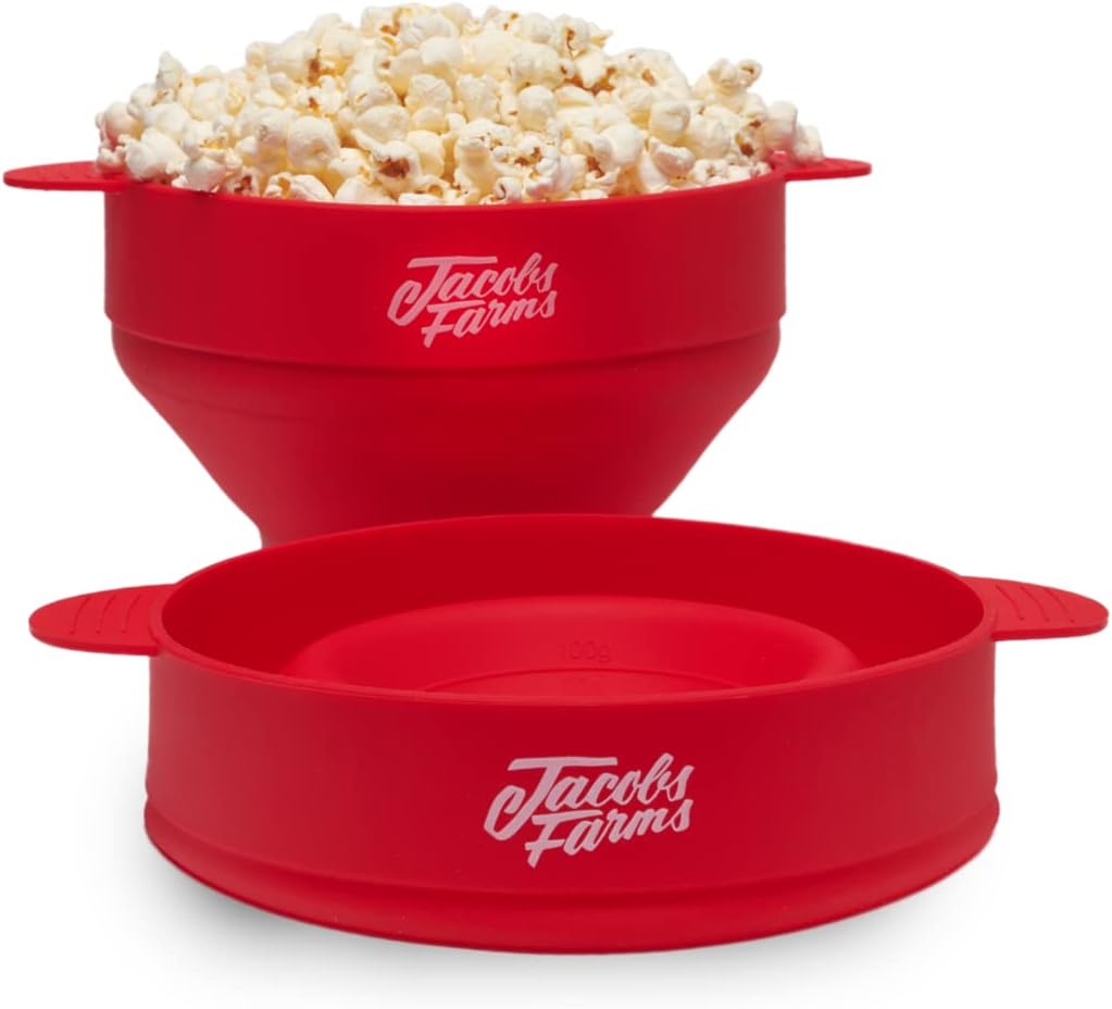 Jacobs Farms Silicone Popcorn Popper